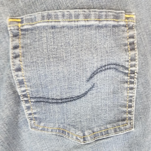 Signature by Levi Strauss Gold Womens Dark Distressed Skinny Jeans Size 20L - Picture 5 of 12